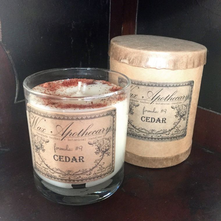 Cedar Botanical Scotch Glass Candle